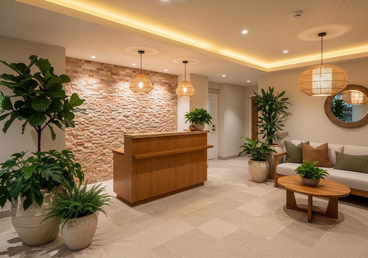 Muscle Magic Spa Reception